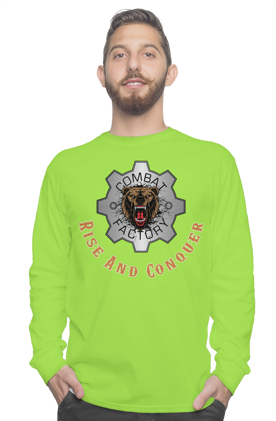 Combat Factory Rise and Conquer Long Sleeve T-Shirt