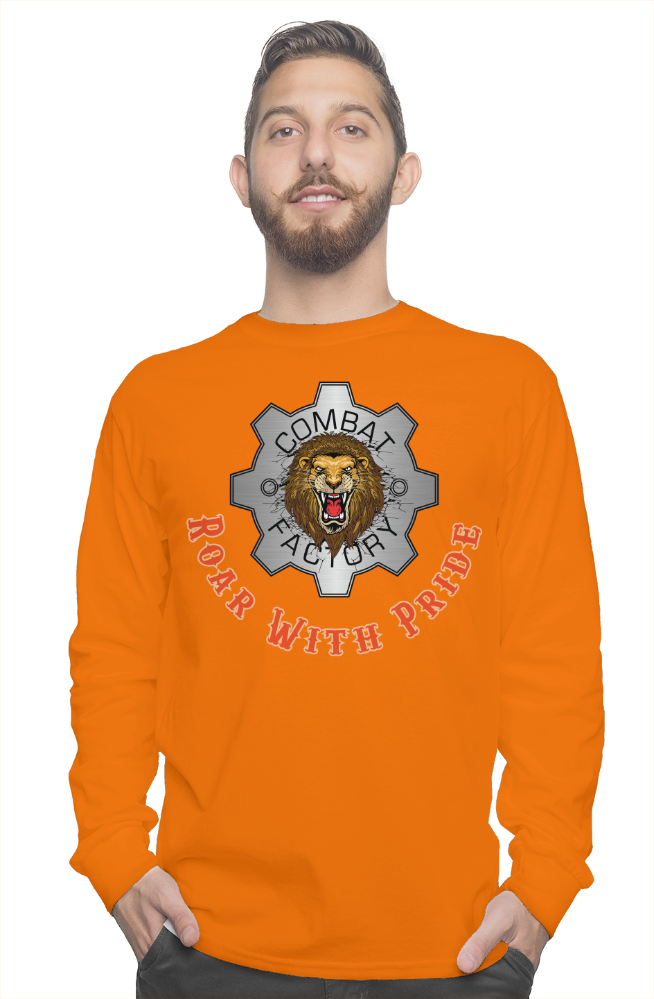 Combat Factory Roar With Pride Long Sleeve T-Shirt