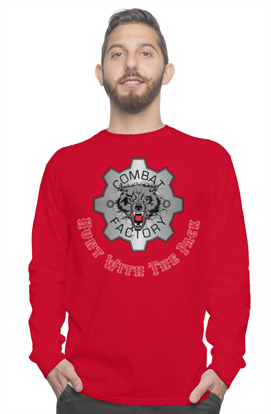 Combat Factory Hunt with the Pack Long Sleeve T-Shirt