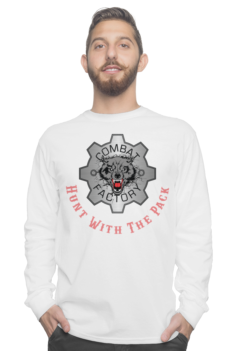 Combat Factory Hunt with the Pack Long Sleeve T-Shirt