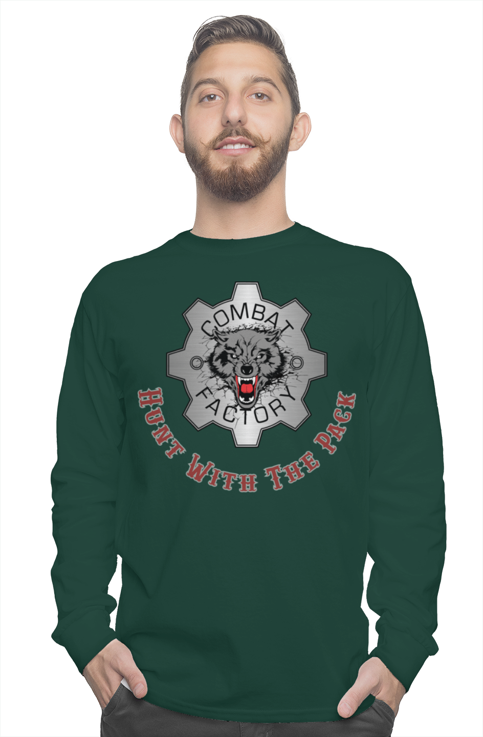 Combat Factory Hunt with the Pack Long Sleeve T-Shirt
