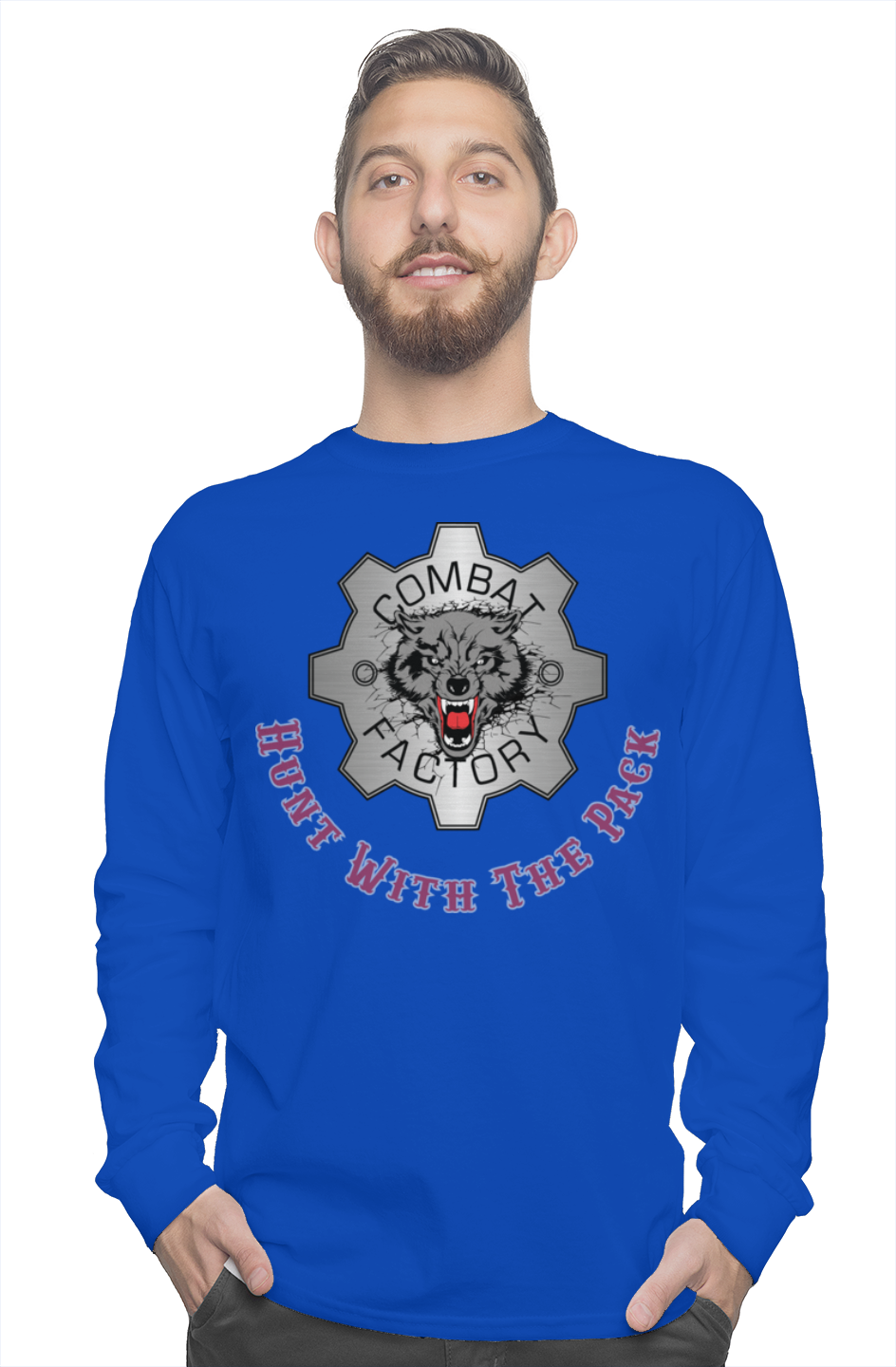 Combat Factory Hunt with the Pack Long Sleeve T-Shirt