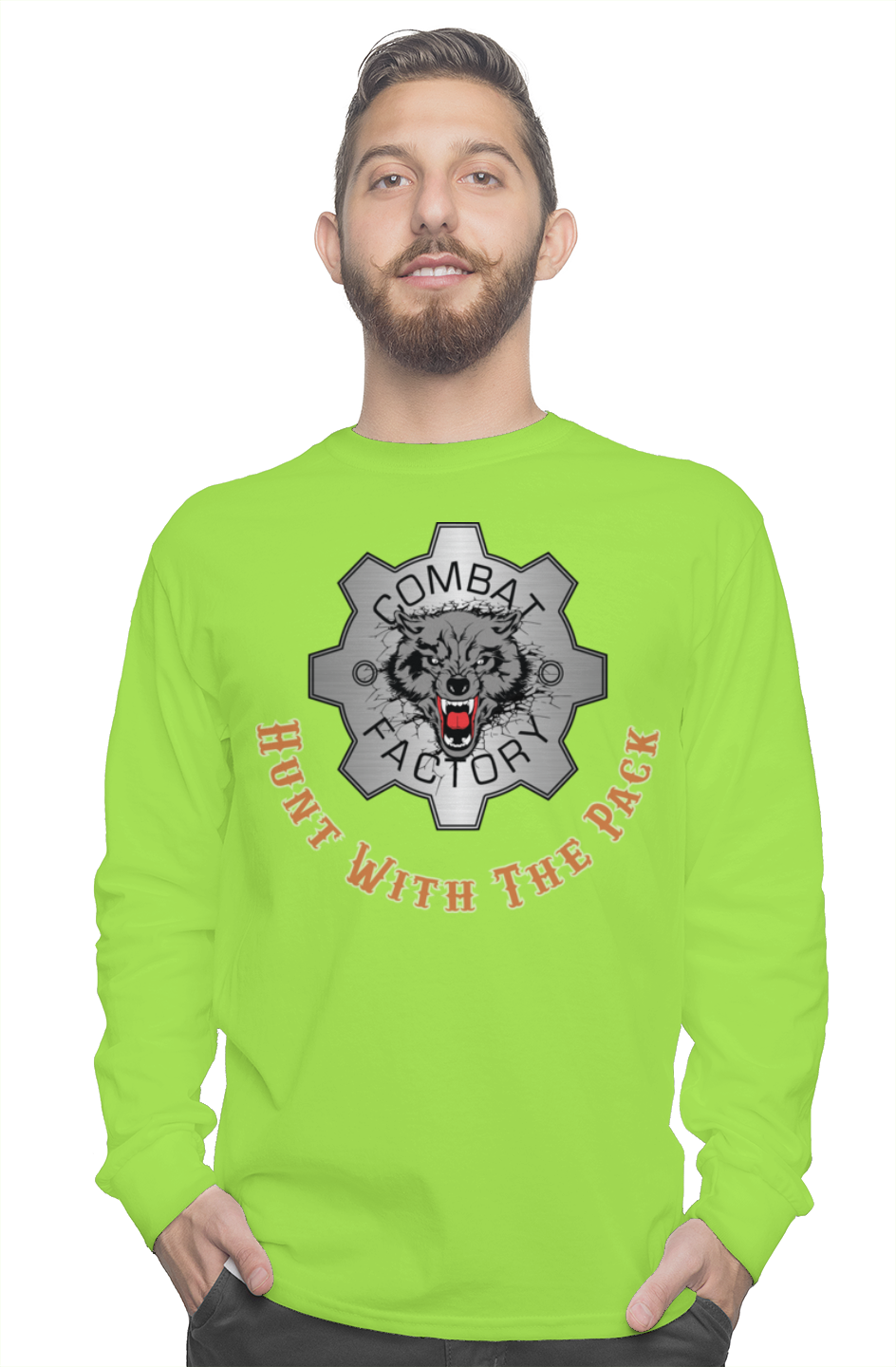 Combat Factory Hunt with the Pack Long Sleeve T-Shirt