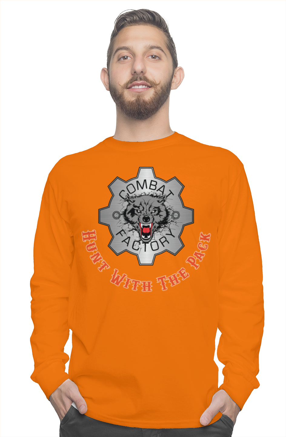 Combat Factory Hunt with the Pack Long Sleeve T-Shirt