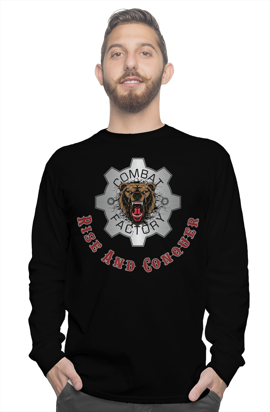 Combat Factory Rise and Conquer Long Sleeve T-Shirt