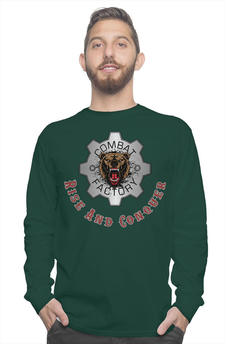 Combat Factory Rise and Conquer Long Sleeve T-Shirt