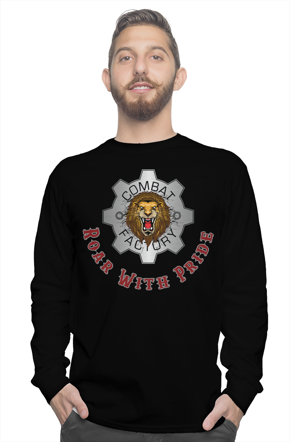 Combat Factory Roar With Pride Long Sleeve T-Shirt