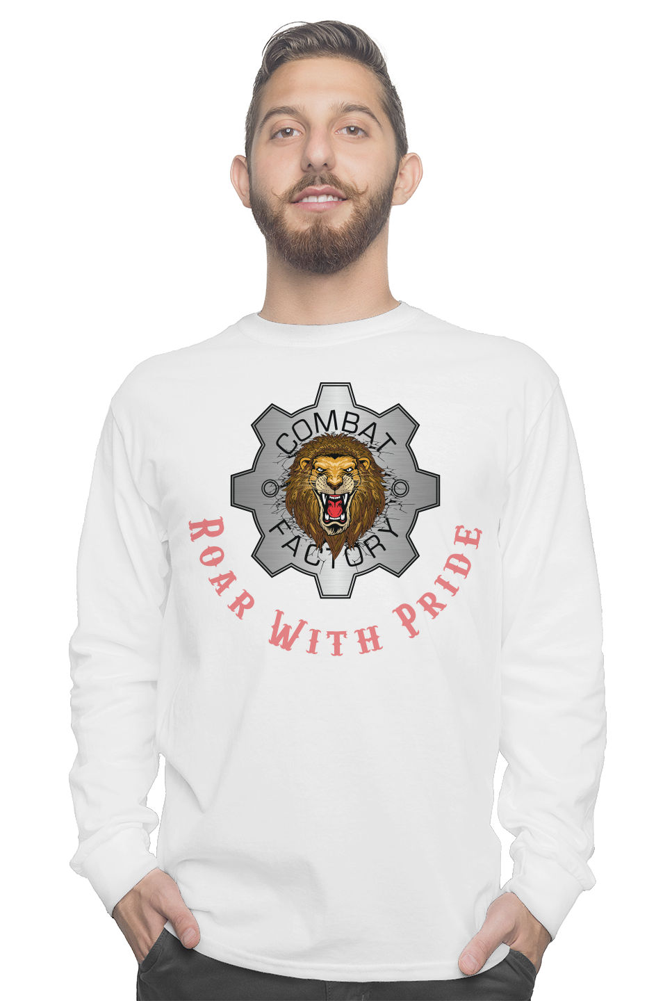 Combat Factory Roar With Pride Long Sleeve T-Shirt