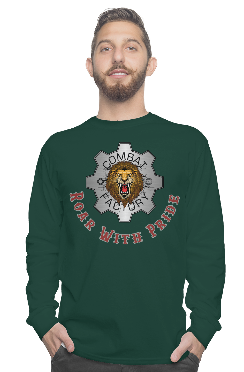 Combat Factory Roar With Pride Long Sleeve T-Shirt