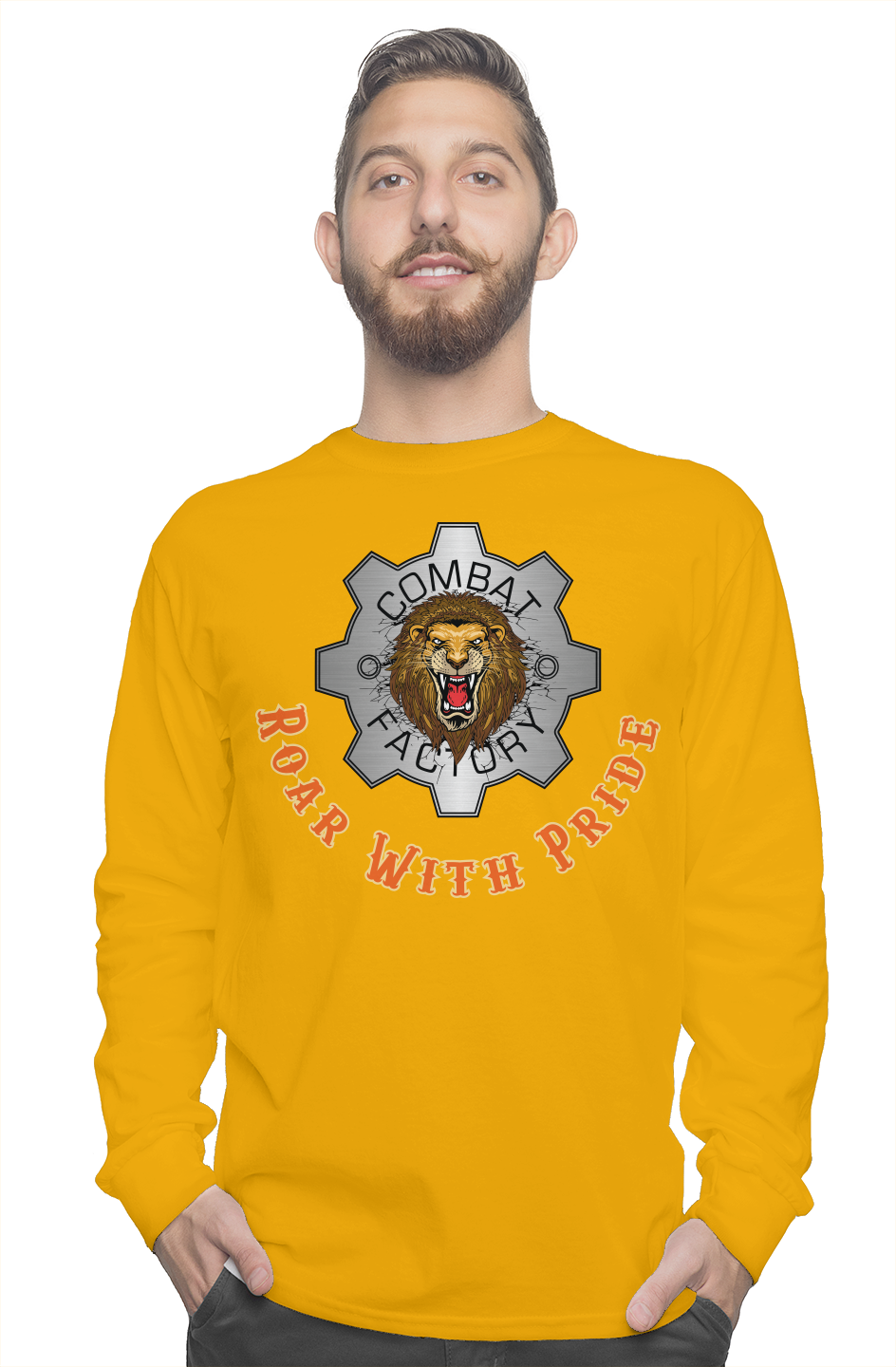 Combat Factory Roar With Pride Long Sleeve T-Shirt