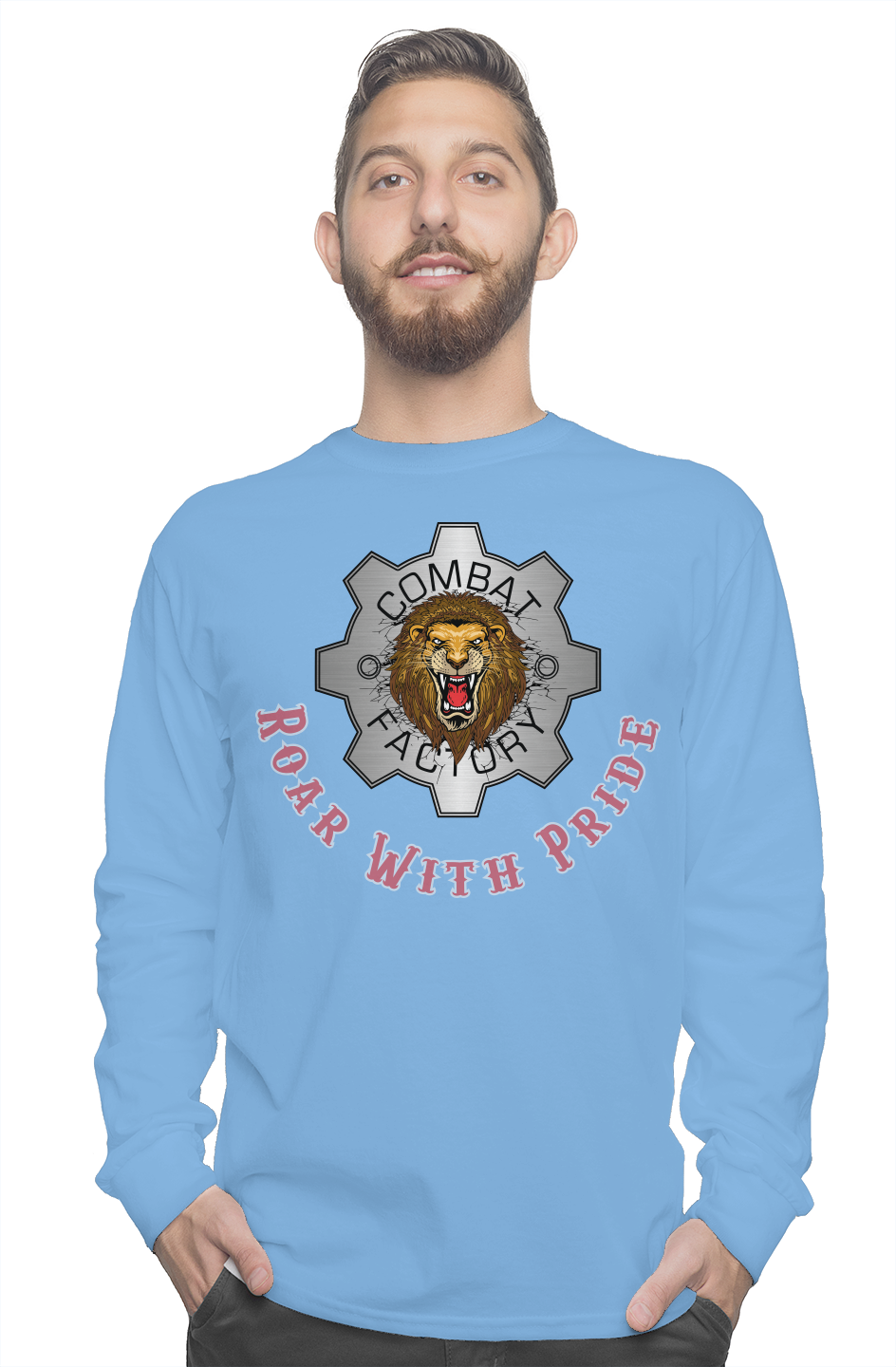 Combat Factory Roar With Pride Long Sleeve T-Shirt