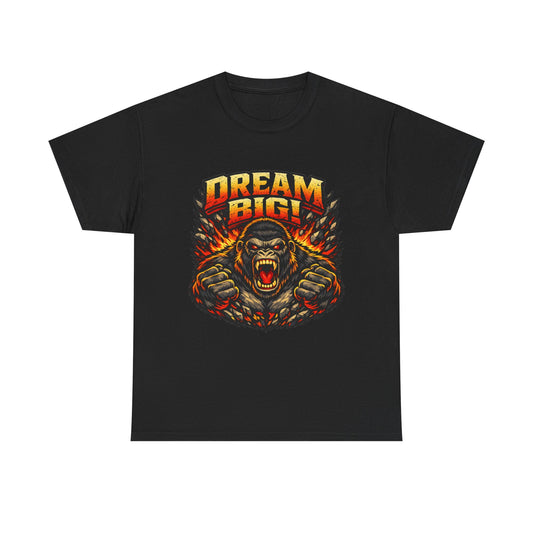 Dream Big Gorilla graphic T-shirt from Rizzo's Rags