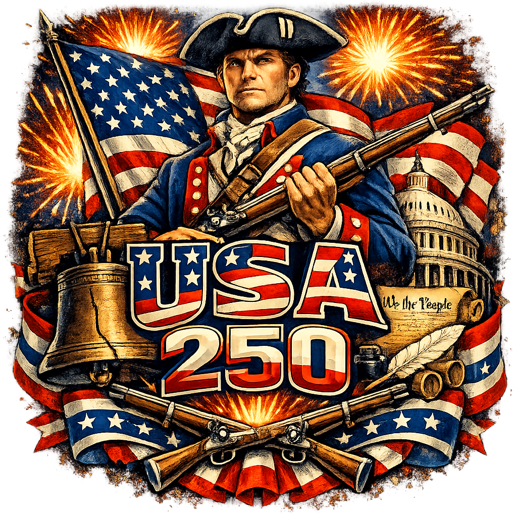 Rizzo's Rags USA 250 Spirit of the Revolution Tee