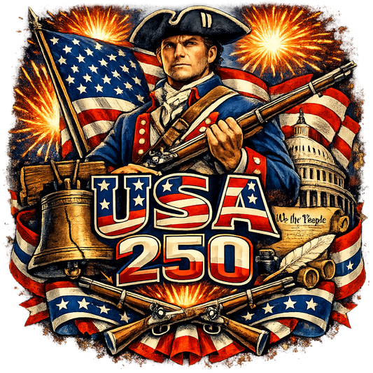 Rizzo's Rags USA 250 Spirit of the Revolution Tee