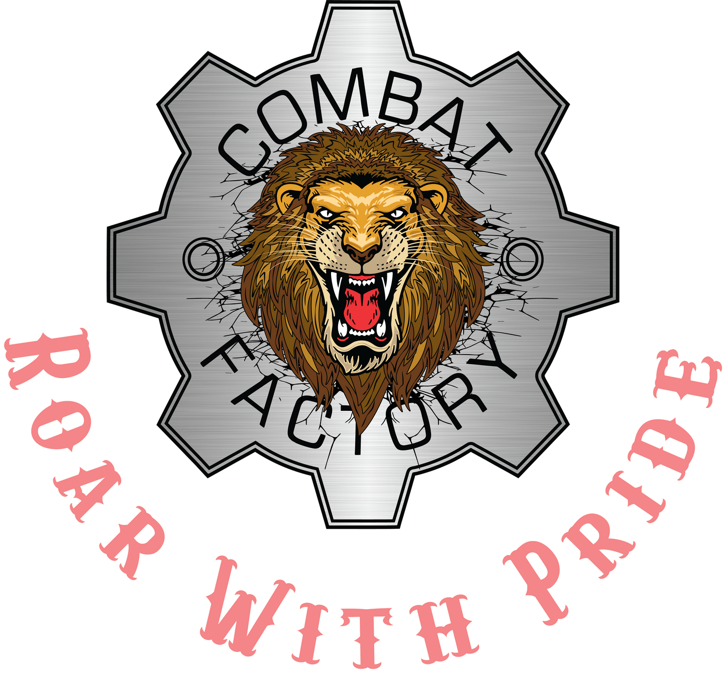 Combat Factory Roar with Pride T-Shirt