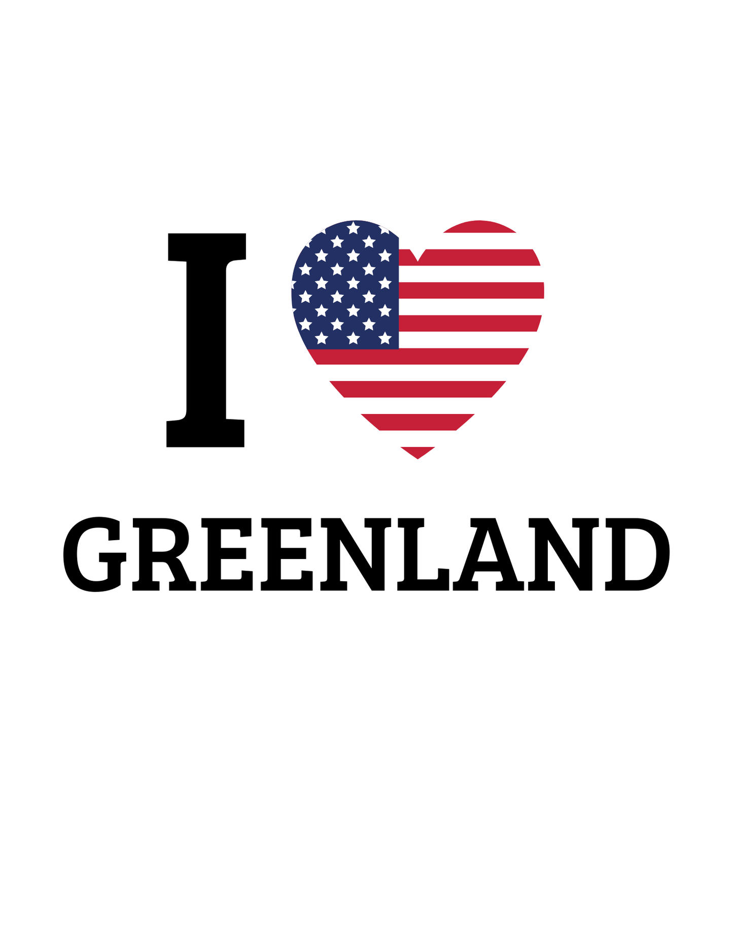 I Heart Greenland T‑Shirt